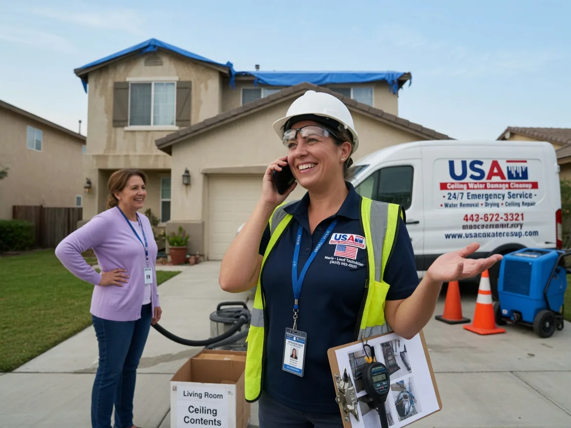 Ceiling Water Damage Restoration Satin, TX FAQs